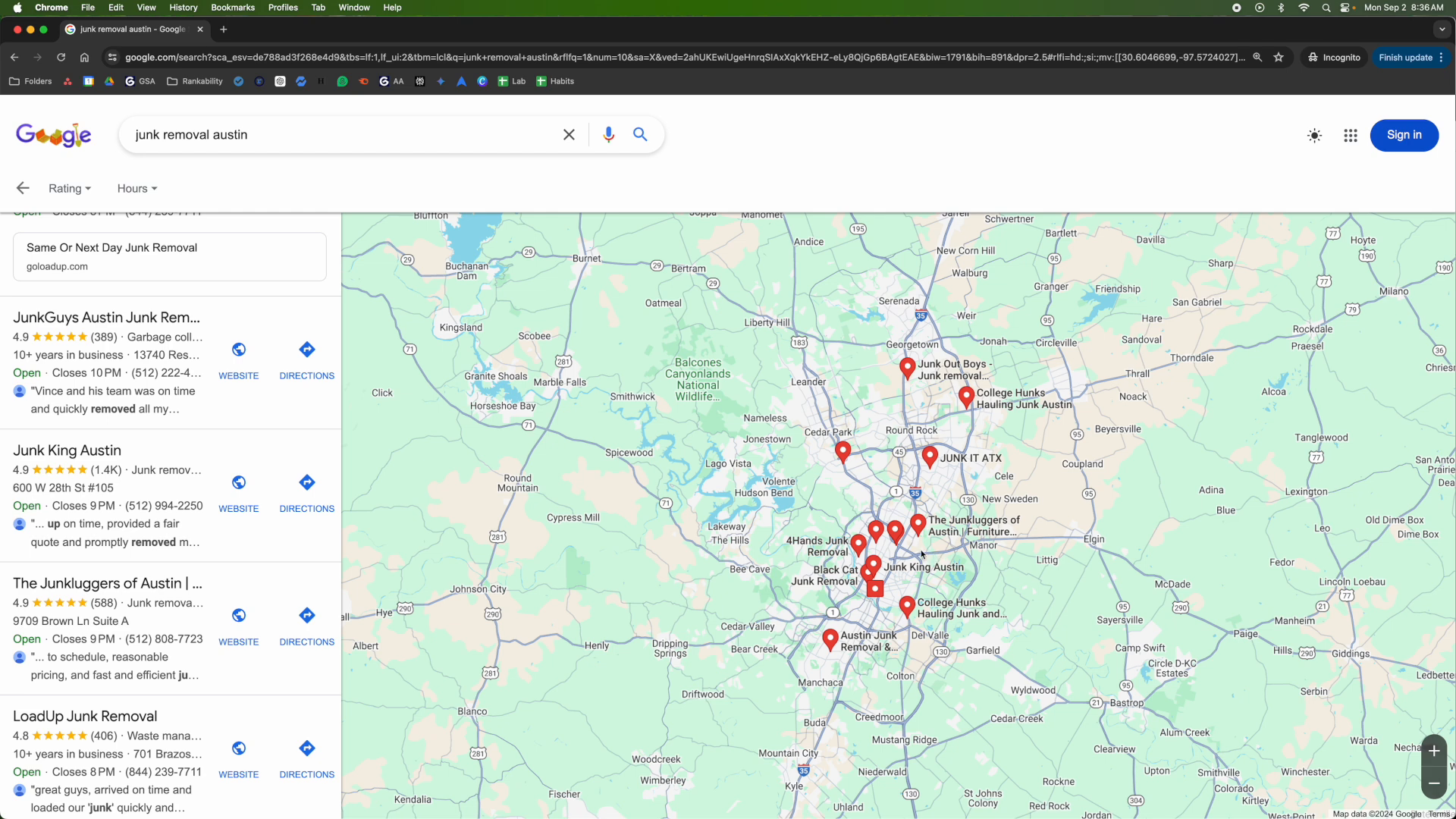 Importance of location and business name in local SEO