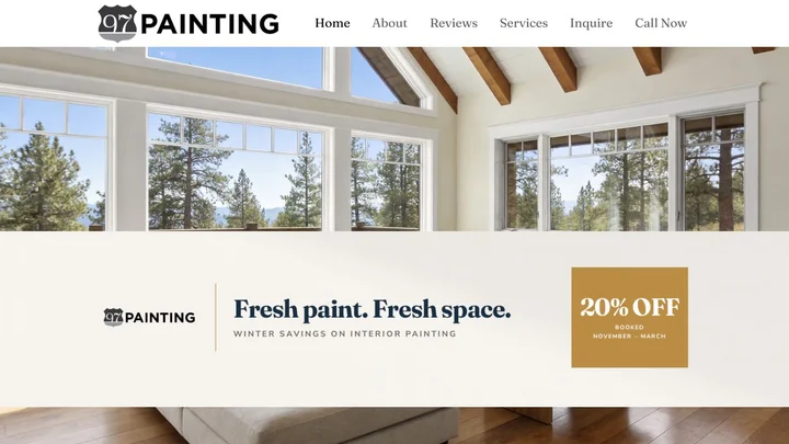 97 Painting Maui website preview
