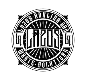 Lazos Hauling and Waste Solutions logo