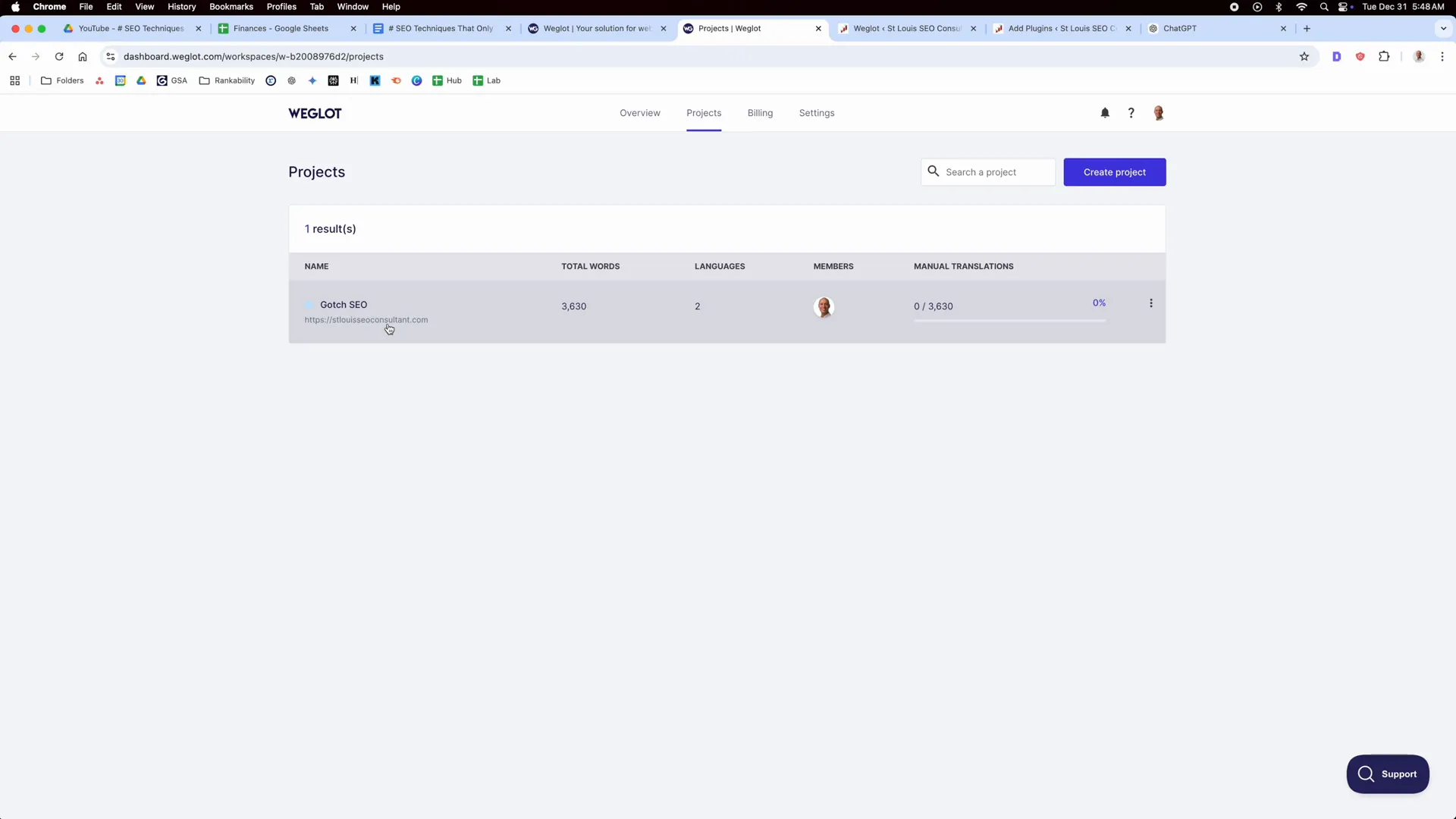 Using Weglot to translate a website
