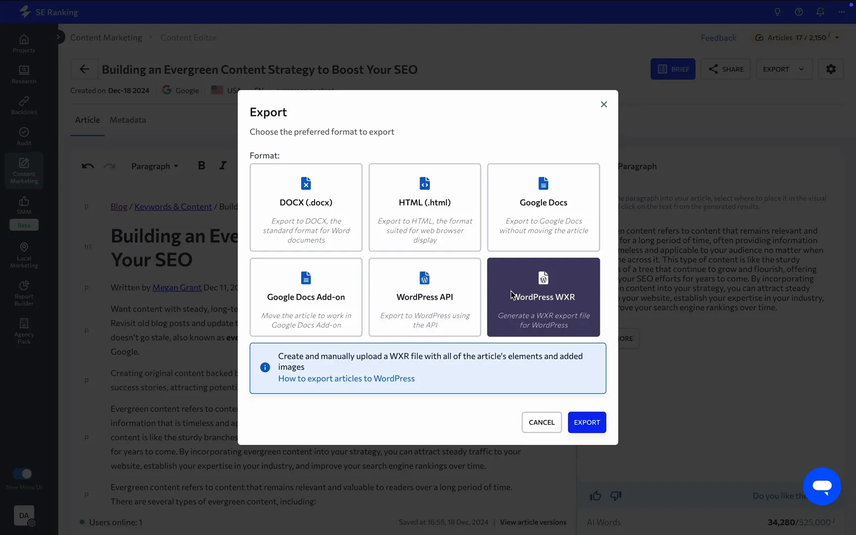 Version Control Features