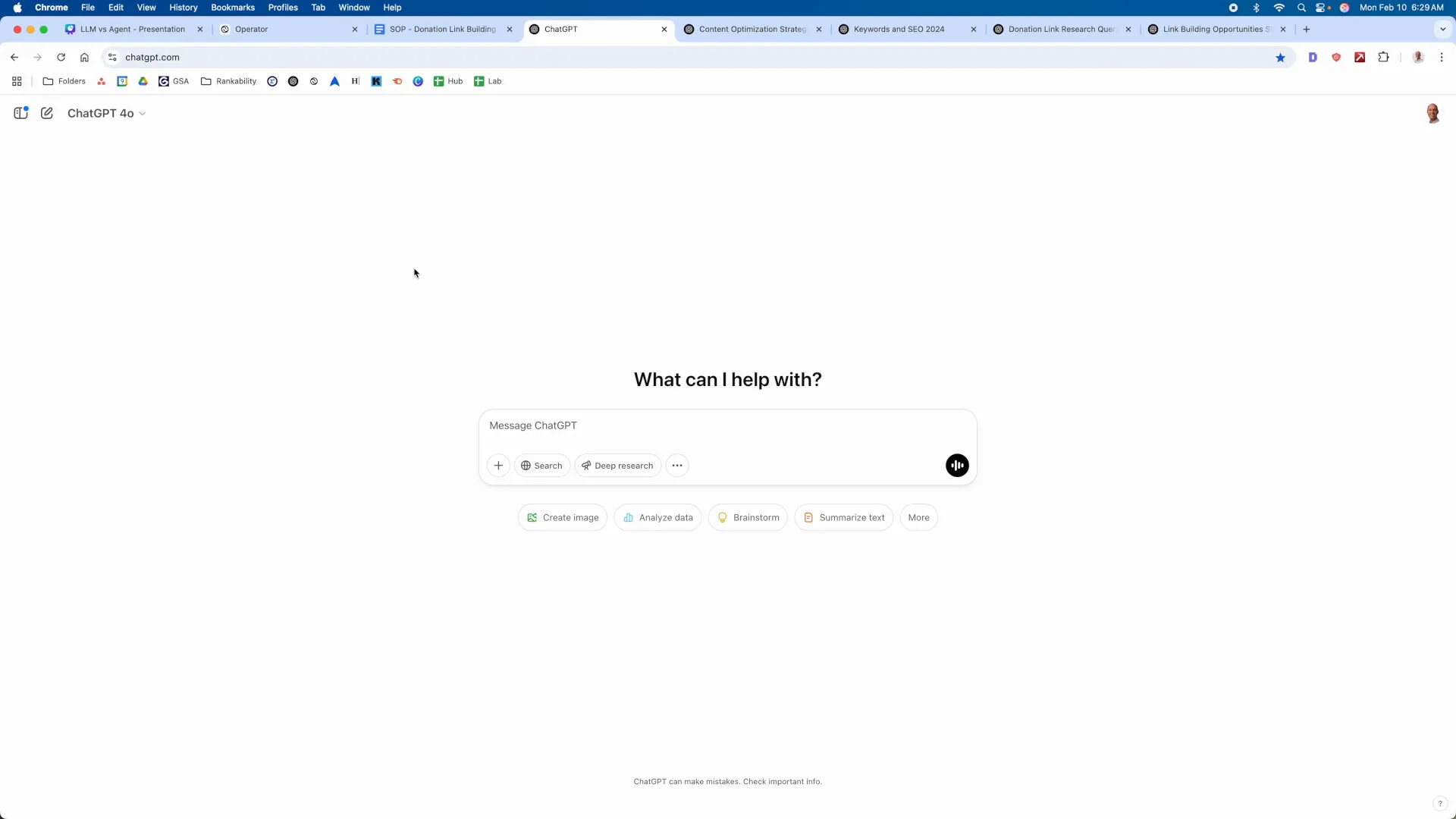 Using AI for content creation