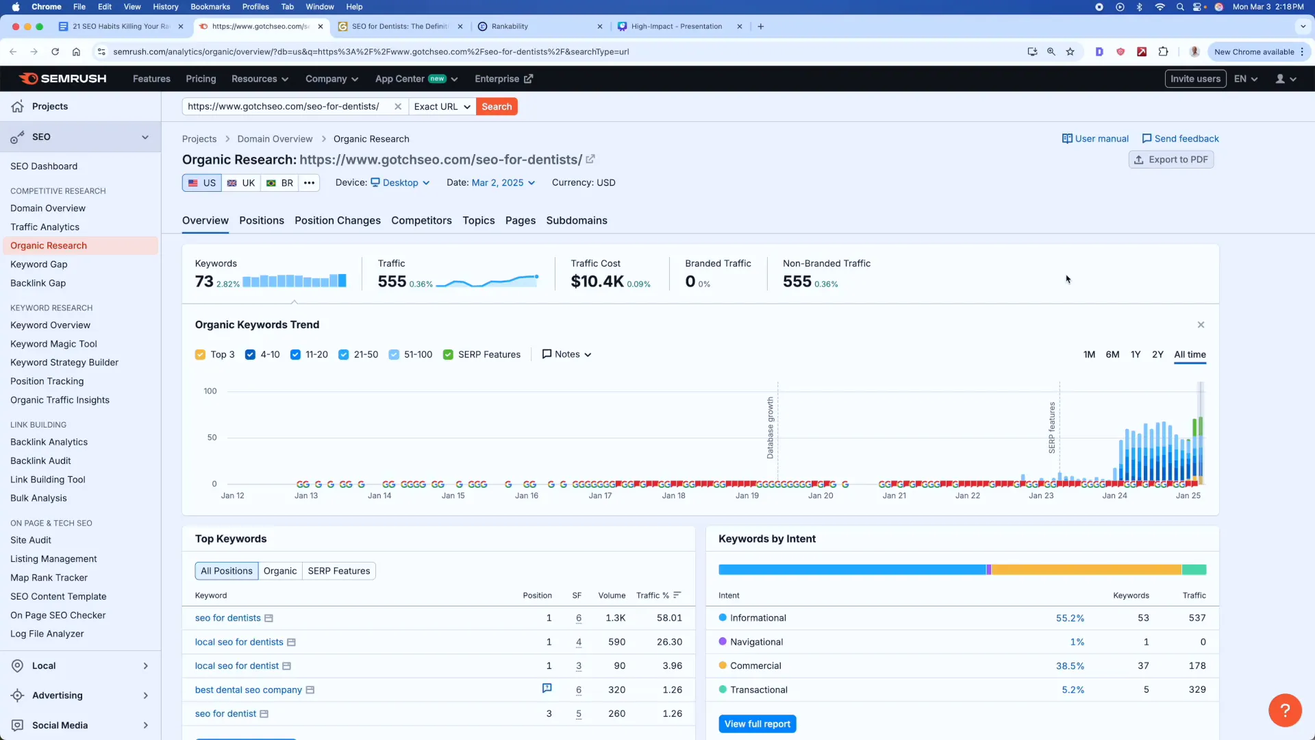 Content update example