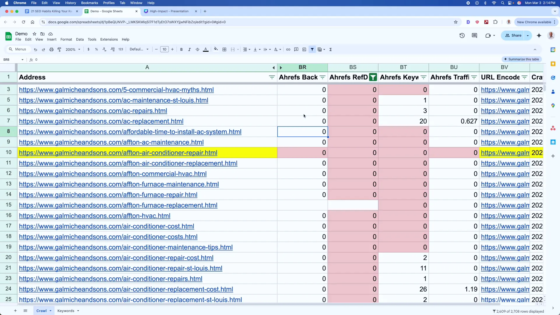 Content quality analysis