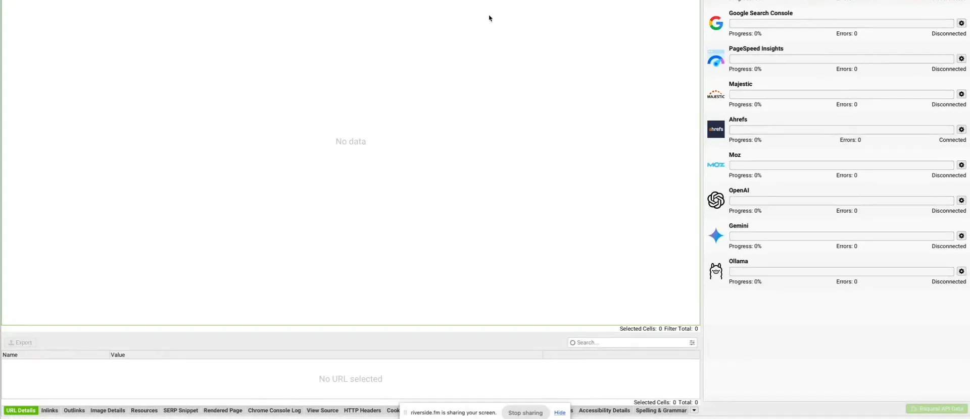 Screaming Frog SEO Spider Report