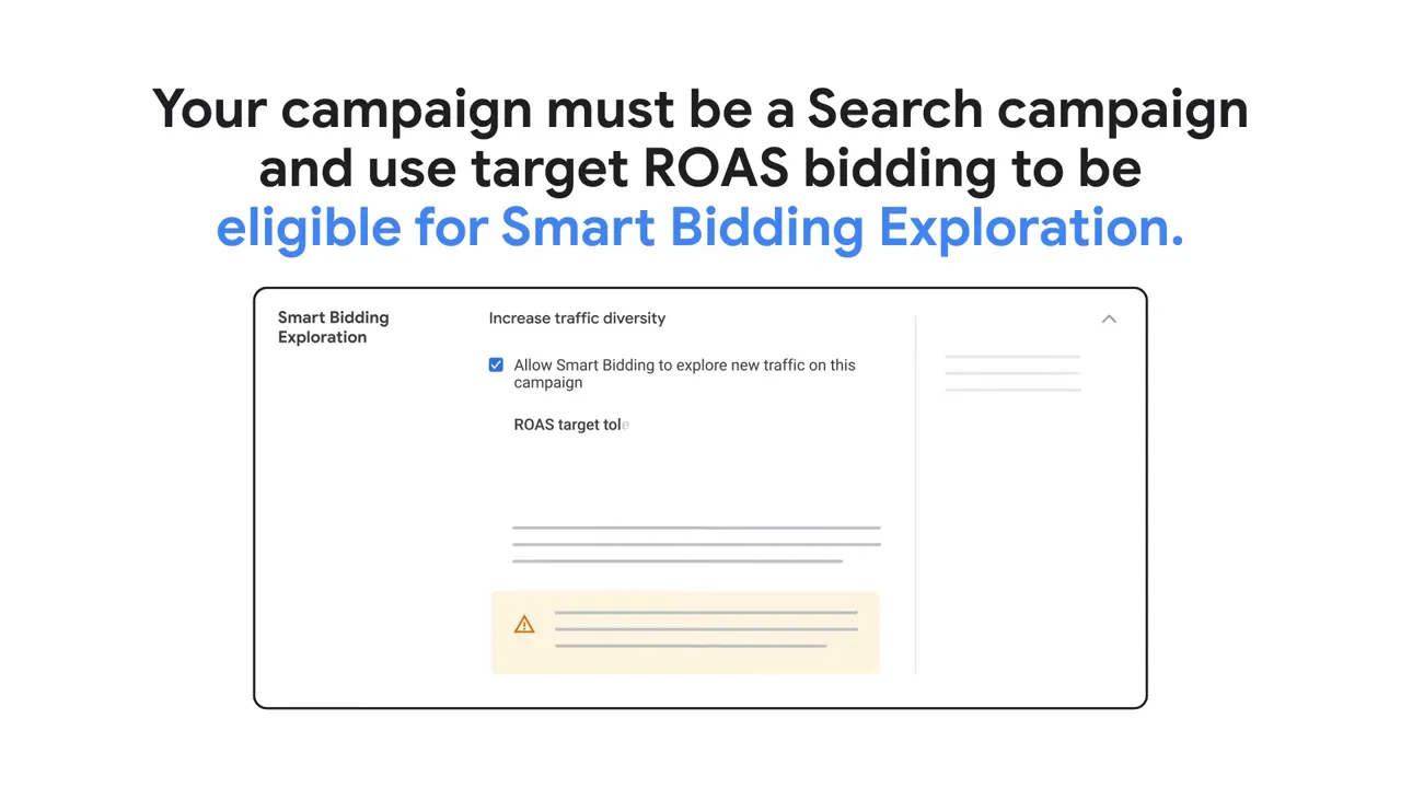 Eligibility requirements listed in the Google Ads interface