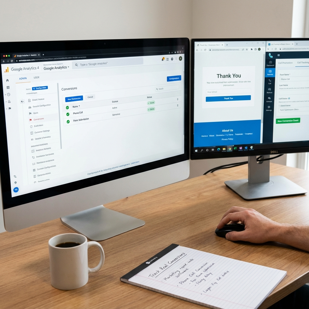 Image Generator 1767750898 695dbcf2755bb Digital Reach, Hawaii PPC management setup: Google Analytics, thank you page, and notes on real conversions.