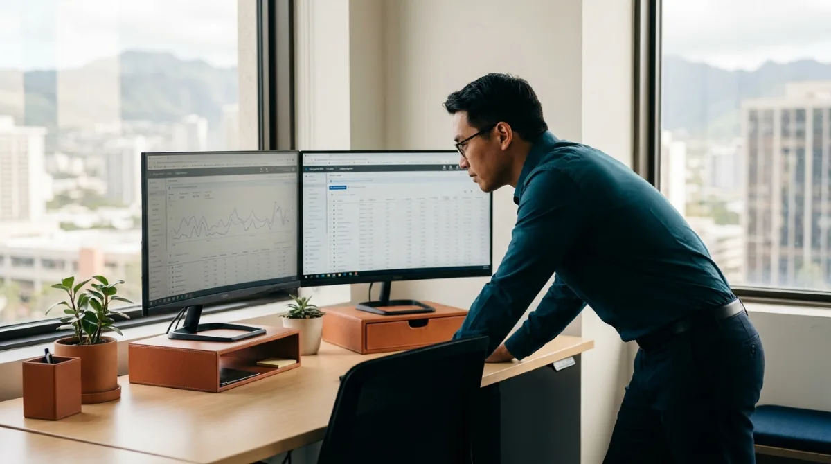 Digital Reach search-term and bid optimization workspace for Honolulu Google Ads accounts